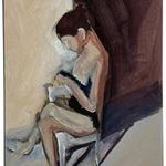 Bailarina, sentada by Jim Yale
