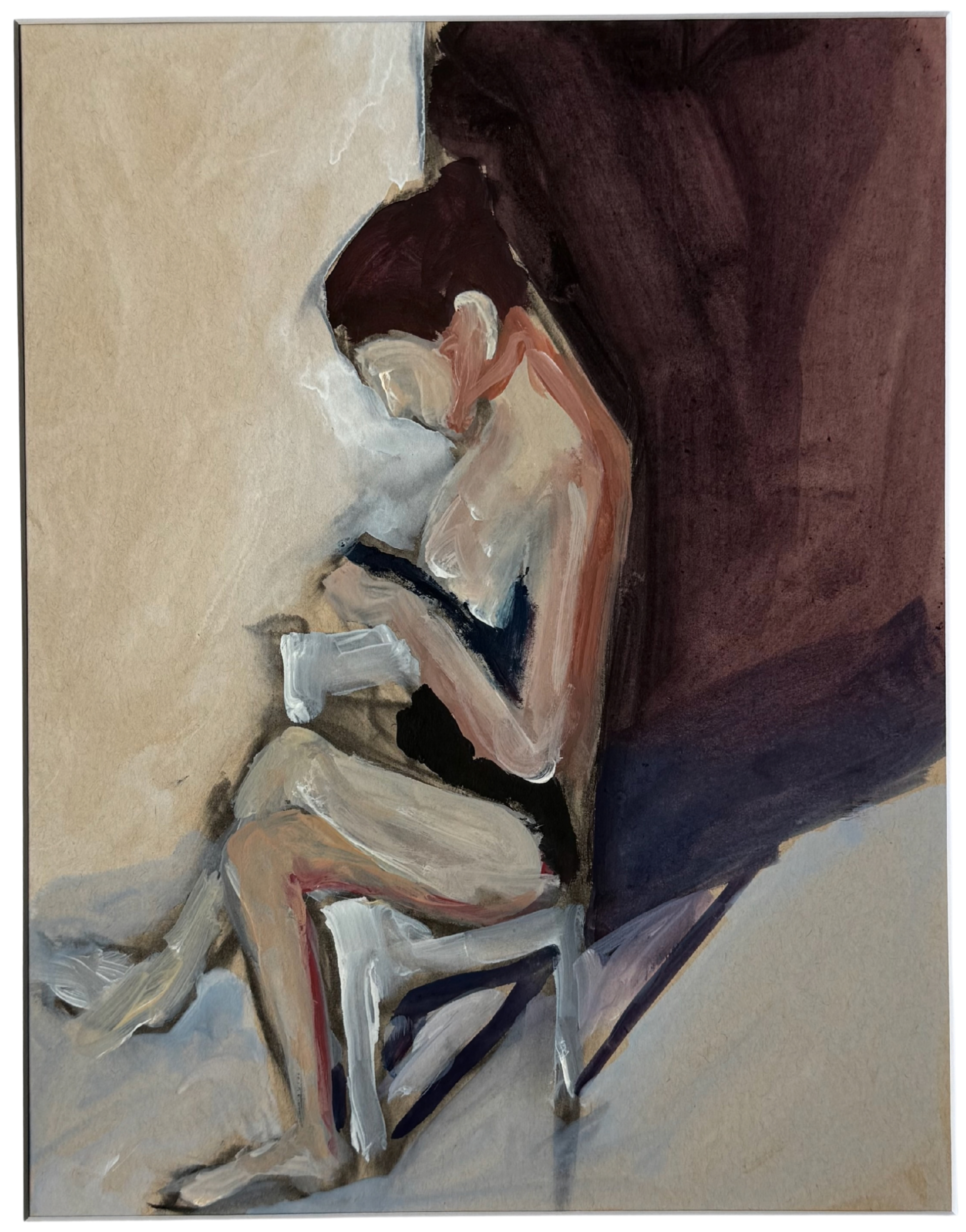 Bailarina, sentada by Jim Yale