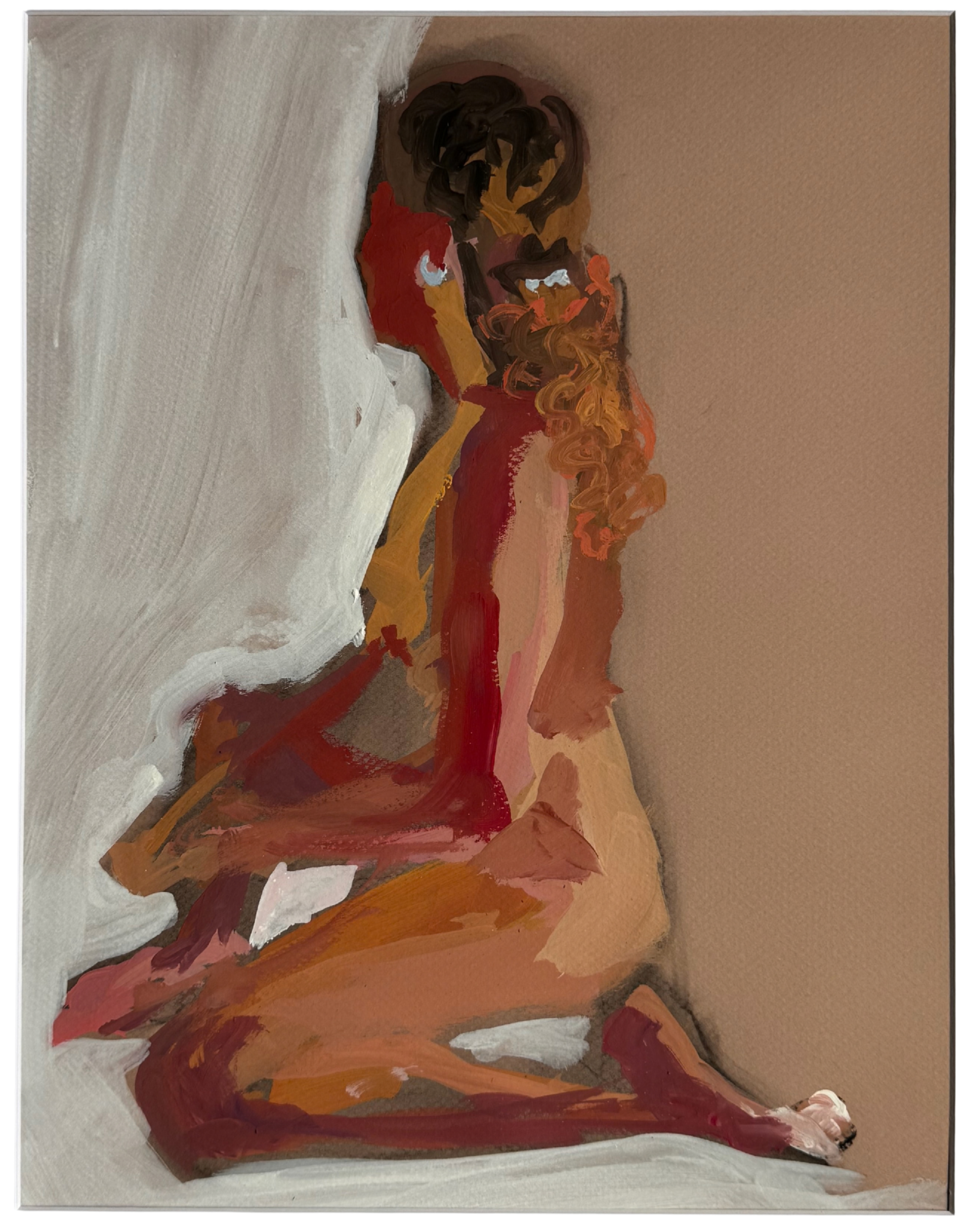 Sara, sentada by Jim Yale