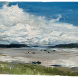 Fog on Fine Sand Beach by Kathleen Macfie