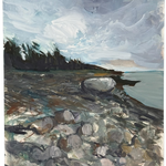 Rocky Beach by Kathleen Macfie