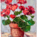Geranium by Leslie Lockhart