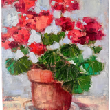 Geranium by Leslie Lockhart