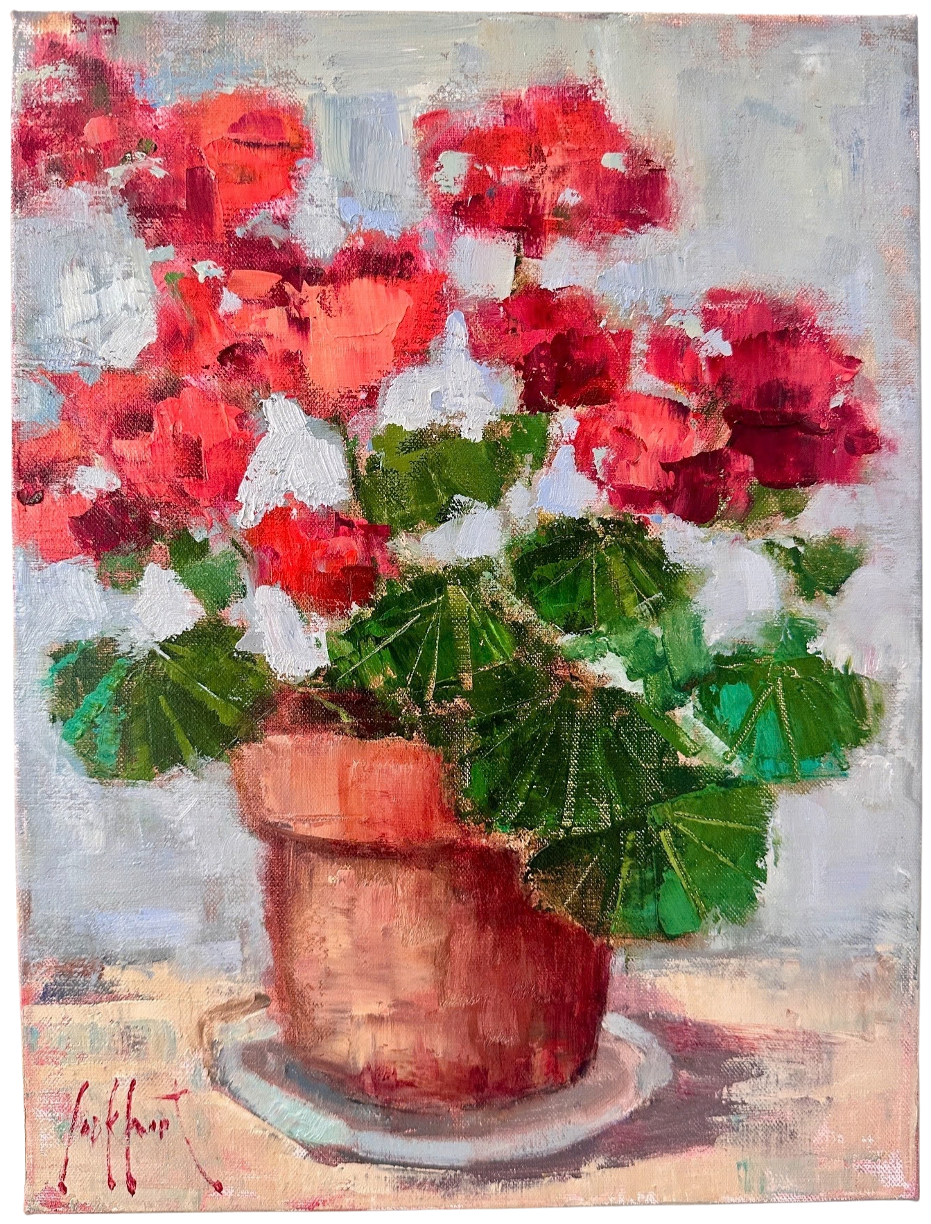 Geranium by Leslie Lockhart