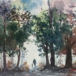 Walking Bo by William West