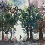 Walking Bo by William West