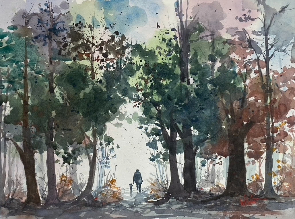 Walking Bo by William West